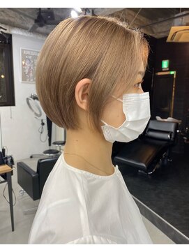 キラ 原宿(KILLA) 大人ガーリーチョコレートモードプリカールインナーカラー原宿