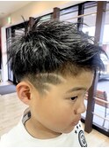 キッズカットやってます