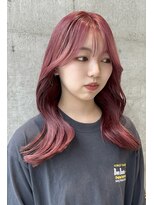 カケル(×.)&nbsp;ワンホン巻き/チェリーピンク