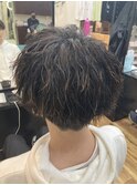 波巻きスパイラルパーマ[津田沼駅/Men's/メンズカット/パーマ]