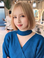 ロンドミラー 博多店(Lond Mirror)&nbsp;前髪カタログ/こなれミディ/イメチェンヘアスタイル/髪質改善