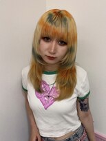 ベル(BEL)&nbsp;【デザインカラー】ペイントデザイン×ブロンド