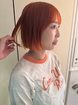 【坂本拓麻】秋冬におすすめ暖色カラー/ハイトーンオレンジ