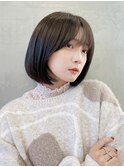 【Say.福岡】大人可愛い丸みボブ×タンバルモリ×ワンカール