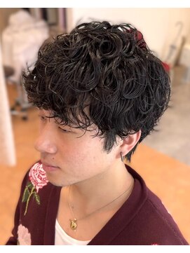 アズールサン 草加西口店(azule-sun) メンズスパイラルパーマ/シャドーパーマ/クリームパーマ/草加駅