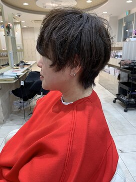 アッシュ 仙川店(Ash) マッシュウルフパーマハンサムショートパーマニュアンスパーマ