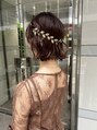 エレノア 名古屋店(Eleanor) ボブでも自在に!パーマ風ヘアセット大好評!