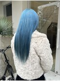 ペールブルーカラー