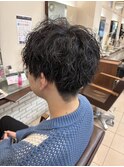 メンズ/パーマ/ニュアンスパーマ/学割U24/韓国/スパイラルパーマ