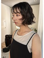 トリッカ 銀座(tricca)&nbsp;ニュアンスパーマ/ボブ/レイヤーカット/ウェーブパーマ/顔周り