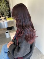 ステン(sten)&nbsp;暖色グラデーション/ピンク×レッドブラウン