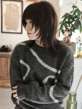 ウィム(wim) 『ミディアムウルフ』レイヤーカット/ウルフヘア/小顔カット