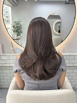 リル(lilu)&nbsp;オリーブショコラ×レイヤーカット