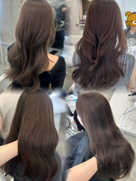 アイシー 表参道(ICY) ブリーチなしでできる透明感ヘーゼルベージュ