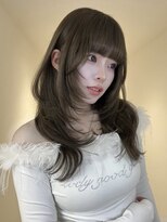 アイトーキョーエス 渋谷(AI TOKYO S) レイヤーカットハッシュカットハイレイヤー韓国ヘアくびれヘア