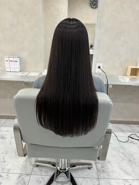 キング 梅田店(K!ng) 韓国オルチャンレイヤーカット透明感カラー顔まわり前髪カット