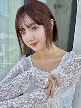 ロンドネートゥル 新潟(Lond naitre) ダークアッシュ/似合わせカット/レイヤーカット(新潟/万代）