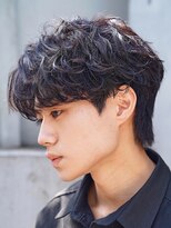 フィフスパーク(fifth PARK) 渋谷緩ふわシャドウパーマルーズパーマメンズマッシュウルフヘア
