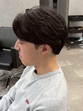 サイクル(CYCLE) [MEN’S HAIR/サーフカール/刈り上げセンターパート/伊勢崎]