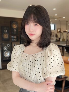 シェイト レイヤーカット 天神(ciate) レイヤーボブ/レイヤーカット/ブリーチなしダブルカラー/天神