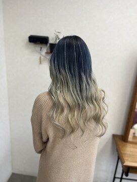 リングバイモアムー(Ring by Moremuu) <Hazuki>  デザインカラー×ヘアティンセル