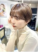 大人ガーリー/似合わせカット/ミディアムレイヤーカット/新宿