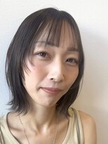 グラヘアーストーリー(gra HAIR STORY) 顔周りレイヤー×夏の透明感カラー
