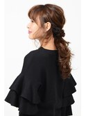 華やかローポニーアレンジ