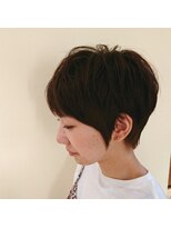 ヘアーサロン ニュアンス(HAIR SALON nuance) 【Stylist渋川】 大人かわいい横顔美人ショート再現性カット