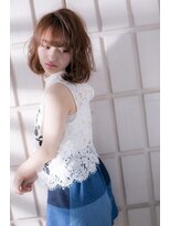 ジャストビューティサンク 上大岡(Just Beauty CiNQ)&nbsp;【just hair CINQ上大岡】ゆるふわボブ☆無造作