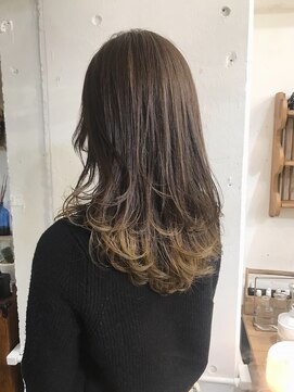 リッカ(RICCA) 【RICCA サイトウ】ベージュグラデーションカラー