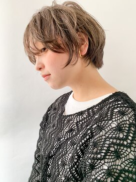 ヴェルダ 池袋店(verda) マニッシュショート×パープルベージュ◎yamamoto