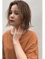 ソイ コンク 下北沢(soi conc)&nbsp;立体感のあるベージュボブ◎【下北沢 soi conc】