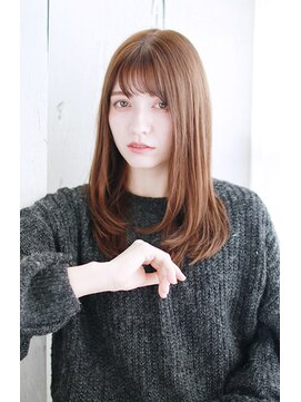 シュシュット(chouchoute) 小顔セミウェットウェーブハイライトカラーオリーブカラー/130