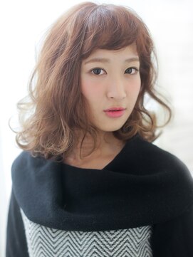 モードケイズ 相模大野店(MODEK's) 【MODEK's 相模大野】カジュアルバング×くびれセミディ