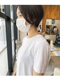 前下がりショートスタイル