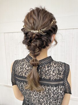 ナンバー ユアイロ 川崎(N° uairo) 20代・30代・40代似合う小顔ヘアアレンジ♪二次会ブライダル花嫁