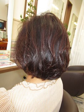 コアフィールフィス(COIFFURE fils) 【見附今町M3D】くせ毛ミディアム