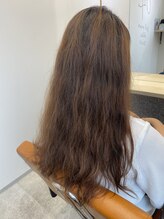 髪質改善縮毛矯正をされたお客様♪before