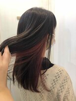 イツキ ヘアーデザイン(ITSUKI hair design)&nbsp;艶髪インナーカラーピンク