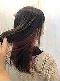 艶髪インナーカラーピンク