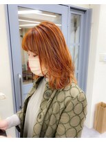 ヴェルダ 池袋店(verda)&nbsp;ハイライトオレンジカラー◎