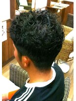 ヘアーサロン プアメリア(Puamelia)&nbsp;メンズカットツイストパーマくせ毛風ニュアンス黒髪暗髪