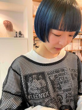 バローチェ(Barouche) 【Barouche/中島綾子】　ダブルカラー　ブルーヘア　堀江