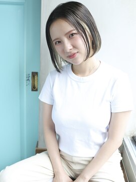 バース(BIRTH) 天神【BIRTH】美髪内巻きボブ×ネビージュ　5