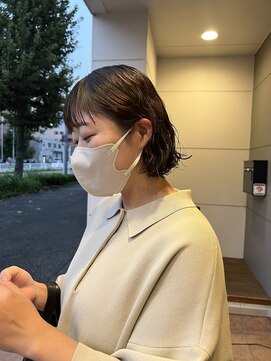 ヘアーアイストゥーレ(HAIR ICI TRE) ゆるっとボブパーマ