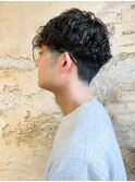 【Flor上大岡】*メンズパーマ+マッシュ+ツーブロック*