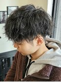 ショートマッシュ×ツイストスパイラル