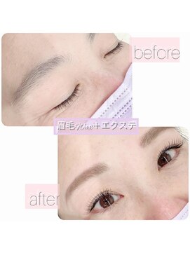 ウイ バイ ファースト 北四番丁店(u'i by first) 眉毛Waxとまつ毛エクステ