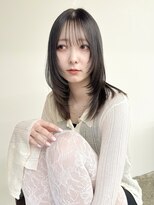 ワット(W) 【W】伊藤　オリーブグレージュ＊レイヤーカット